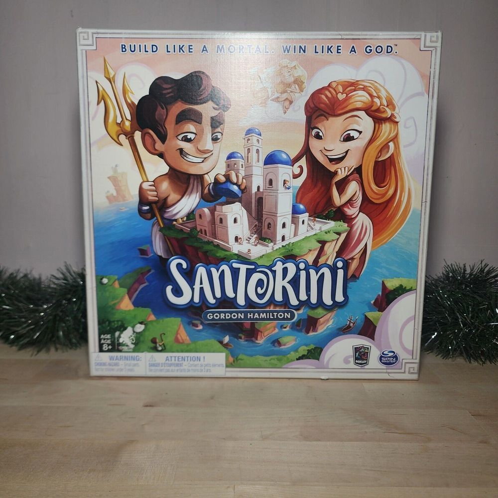 Santorini Board Game Spin Master Roxley 2016‎ Gordon Hamilton 100% Complete
